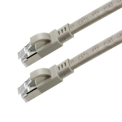 Cavo patch Ethernet CAT6 Flat FTP - Cavo di rete LAN schermato con boot per router, switch, data center