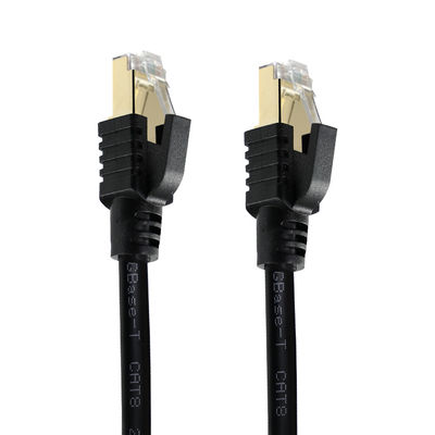Cavo Ethernet schermato CAT8 S/FTP 40Gbps Gold RJ45