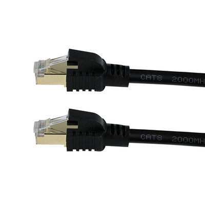 Cavo Ethernet schermato CAT8 S/FTP 40Gbps Gold RJ45