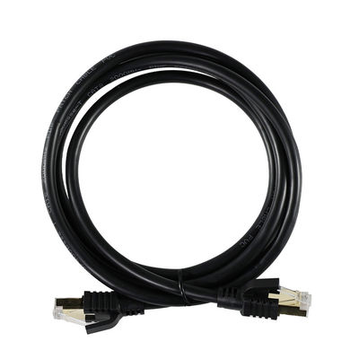 CAT8 cavo Ethernet blindato -cavo LAN S/FTP ad alta velocità con connettori RJ45 rivestiti di rame per data center, server, gaming