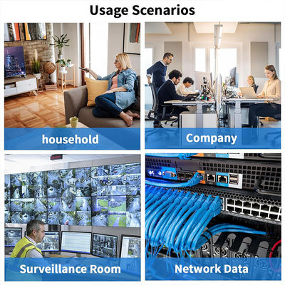 CAT6 cavo Ethernet FTP piatto protetto RJ45 patch cord