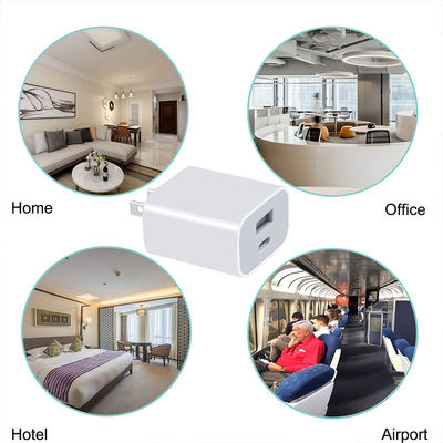 Caricabatterie a parete USB a doppia potenza da 18W con ricarica rapida tipo C e USB-A