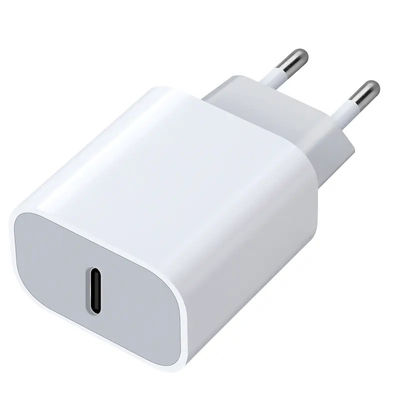 EU 2-Pin 45W USB-C caricabatterie a parete veloce ¢ adattatore di alimentazione tipo C per laptop, tablet, telefono, viaggio