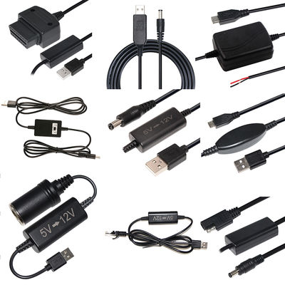 Cavo convertitore USB a Micro USB 5V Step-Down - Adattatore di riduzione di tensione per Arduino, elettronica fai-da-te, piccoli dispositivi