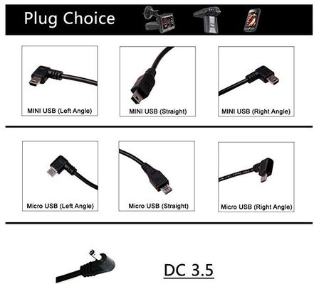 Cavo Step-Down Micro USB da 5V a 3,3V/3,7V con Fusibile Inline