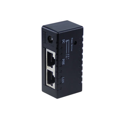 Iniezione PoE attiva - 48V Power Over Ethernet Adapter IEEE 802.3af/at Compatibile per telecamere IP, AP wireless, telefoni VoIP