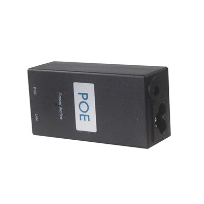 Iniezione PoE attiva desktop - 48V Power Over Ethernet Adapter IEEE 802.3af/at per telecamere IP, AP wireless, telefoni VoIP