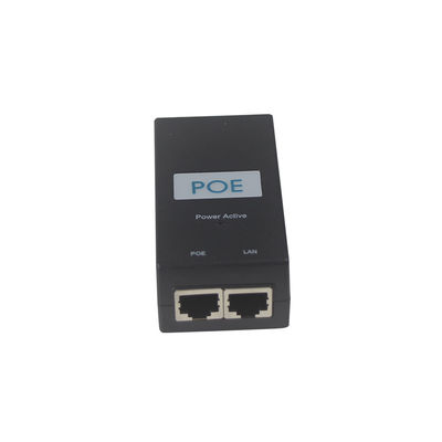 Iniezione PoE attiva desktop - 48V Power Over Ethernet Adapter IEEE 802.3af/at per telecamere IP, AP wireless, telefoni VoIP