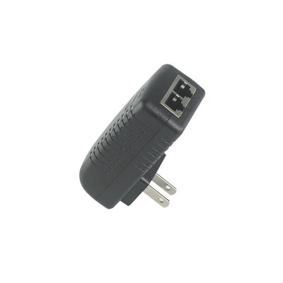 Adattatore di iniettore PoE US Plug - 48V di alimentazione attiva su Ethernet IEEE 802.3af/at per telecamere IP, AP wireless, telefoni VoIP