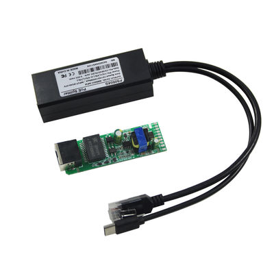 Splitter PoE con uscita USB-C - Convertitore Power Over Ethernet da 48V a 5V/9V/12V per Tablet, Telefono, Raspberry Pi, Dispositivi USB-C