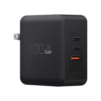 Caricabatterie da parete GaN da 100 W con doppia presa USB-C e USB-A