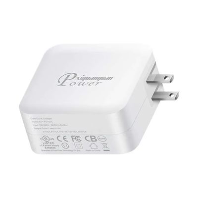 Caricabatterie da parete GaN da 100 W con doppia presa USB-C e USB-A