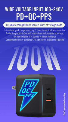 AU Plug 140W USB-C Wall Charger   High Power 2-Pin Adapter per computer portatili, tablet, telefoni, dispositivi di tipo C (100  240V Input)