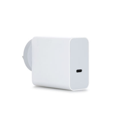 Caricabatterie da muro USB-C a 2 pin AU, Adattatore di alimentazione a uscita rapida da 60 W per laptop, tablet, telefono cellulare