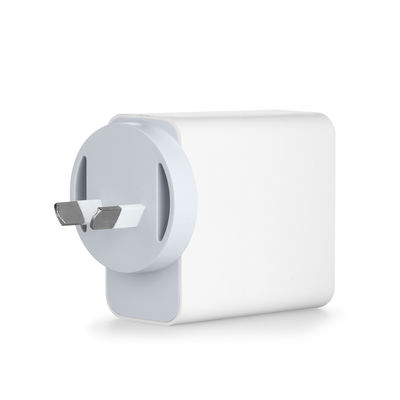 Caricabatterie da muro USB-C a 2 pin AU, Adattatore di alimentazione a uscita rapida da 60 W per laptop, tablet, telefono cellulare