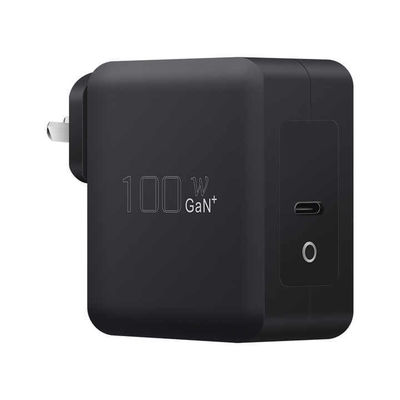 Caricabatterie a parete USB-C a 2 pin, 100W di uscita ad alta velocità Adaptatore di alimentazione tipo C per laptop, tablet, dispositivi mobili