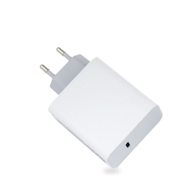 EU 2-Pin USB-C Wall Charger, 60W High-Speed Type-C Power Adapter per laptop, tablet e smartphone