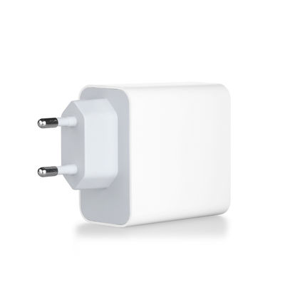 EU 2-Pin USB-C Wall Charger, 60W High-Speed Type-C Power Adapter per laptop, tablet e smartphone