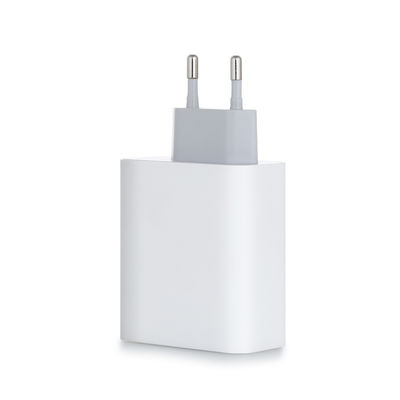 EU 2-Pin USB-C Wall Charger, 60W High-Speed Type-C Power Adapter per laptop, tablet e smartphone