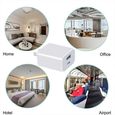 20W USB-C e USB-A US Wall Charger con cavo, Fast Charging Power Adapter per smartphone e tablet
