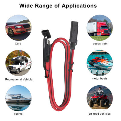 Cavo di prolunga QIUCABLE SAE a sgancio rapido 6 piedi 16AWG SAE a SAE a connessione rapida (B09N3M51Y5)