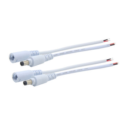 Cable di connettore di alimentazione da 5,2 mm x 2,1 mm per CCTV, LED, applicazioni DIY
