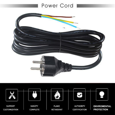 UE CEE 77 Corde di alimentazione CA con estremità a strisce per apparecchiature industriali