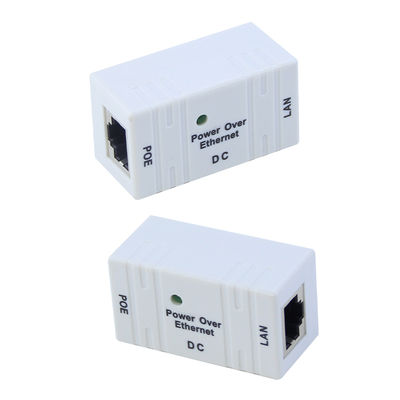 Iniettore POE 1xLAN Porta 10/100/1000mbps Power Over Ethernet 12V 1A