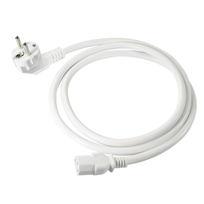 Cavo di alimentazione da spina europea a IEC C13 - Cavo di alimentazione europeo per computer, monitor, stampante, adattatore, 250V 10A