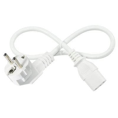 Cavo di alimentazione da spina EU Schuko a IEC C13 250V 10A Nero