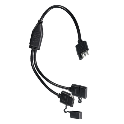 3VY Splitter Trailer Light Wiring Harness 1.2M Nero PVC