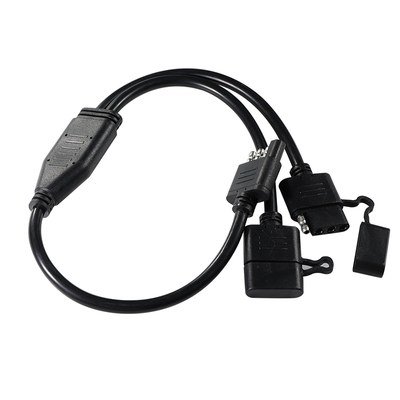 3VY Splitter Trailer Light Wiring Harness 1.2M Nero PVC