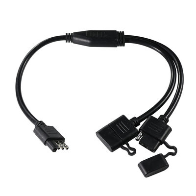 3VY Splitter Trailer Light Wiring Harness 1.2M Nero PVC