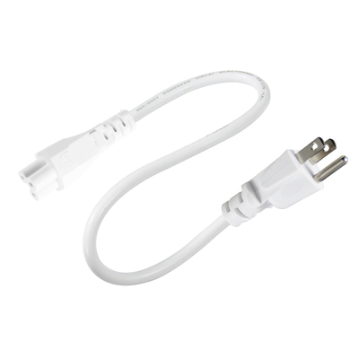NEMA 5-15P to IEC C5 Cloverleaf Power Cord 3-Prong US AC Cable per adattatore per laptop, notebook, stampante, 125V 10A