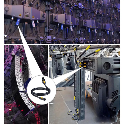 Cavo connettore di alimentazione LED - Jack di alimentazione CC a 2 pin per strisce LED 12V/24V, CCTV, adattatore, sistema di illuminazione
