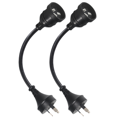 Cavo elettrico per computer con spina a 3 pin universale Australia Aus Nzs da maschio a femmina