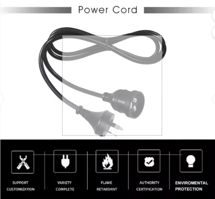 Prolunga australiana a 3 pin 10A/15A Cavo in PVC approvato SAA