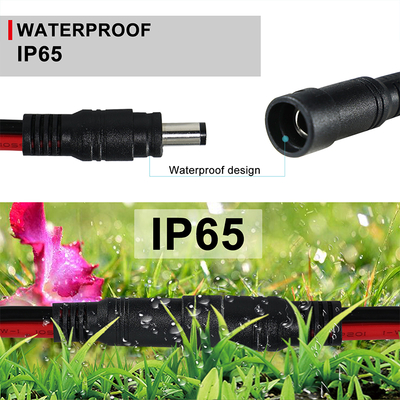 Cavo di alimentazione da spina DC maschio a filo stagnato, 5,5x2,1 mm o 5,5x2,5 mm, cavo adattatore di alimentazione 12V DC per CCTV, LED, fai da te