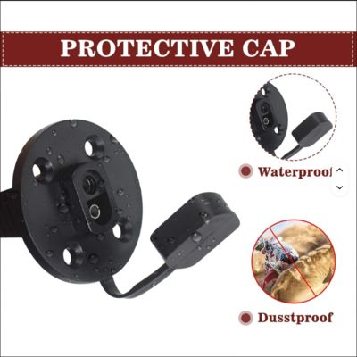 SAE Socket Sidewall Port Panel Mount Connector con tappo antipolvere