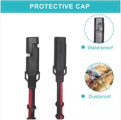 Cavo di divisione di potenza SAE da 1 a 3 per pannelli solari e caricabatterie