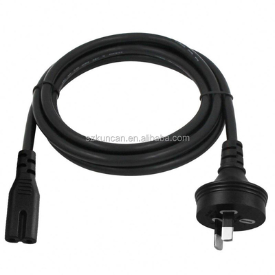 Cavo di alimentazione AU a 2 pin a IEC C7 H03VV-F 0.75mm2 Rame