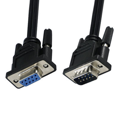 Cavo di prolunga da maschio DB9 a femmina a 9 pin RS232 seriale diretto per comunicazione dati PLC CNC Machine