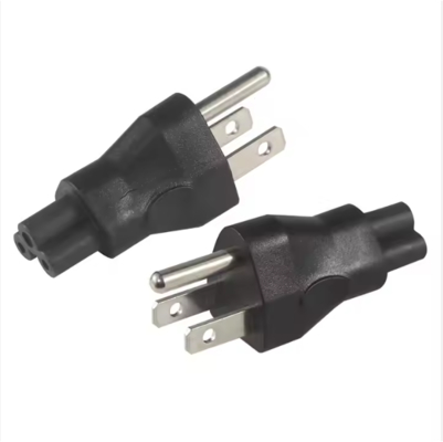 NEMA 5-15P a IEC C5 Cavo di adattatore di alimentazione per computer portatili