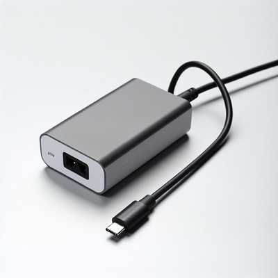 Adattatore per alimentazione desktop da 65W con cavo di ricarica Type C 100-240V