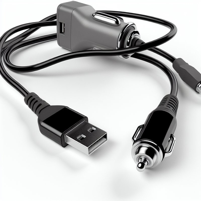 Cavo adattatore per auto USB da 5V a 12V con presa accendisigari