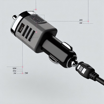 Cavo adattatore per auto USB da 5V a 12V con presa accendisigari
