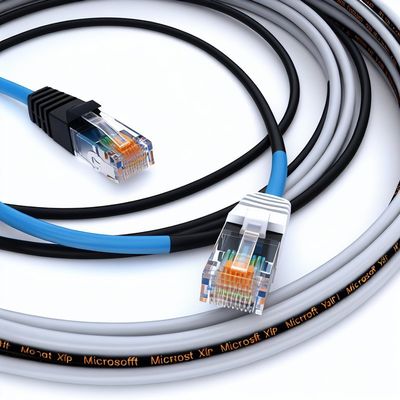 CAT6 Cavo Ethernet FTP a schermo piatto con avvio Snagless