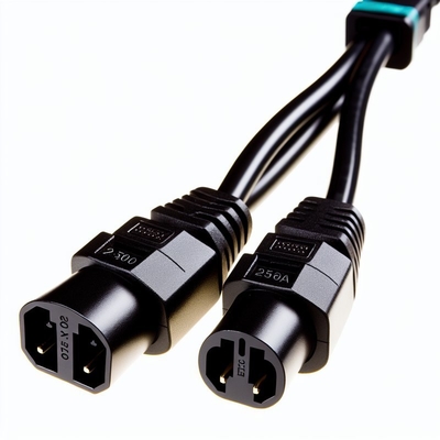Cavo sdoppiatore di alimentazione da C20 a doppio C13 250V 15A per data center