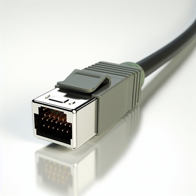 50 pin maschio RJ21 ad angolo retto cavo di collegamento telco blindato