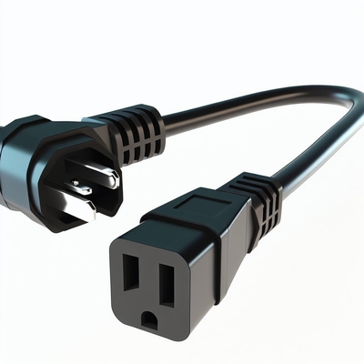 Corde di estensione di alimentazione da C13 a C13 ad angolo retto per il monitor del server PDU
